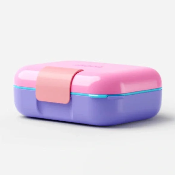 ZOKU PLASTIC NEAT BENTO JR. BOX PINK - Picture 1 of 5